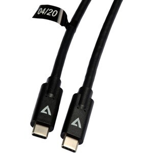 Cavo USB-C per trasferimento dati V7 - 1 m USB-C - per PC, MAC, Dispositivo mobile Estremità 1: USB tipo C - maschio - Est