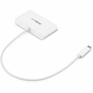 StarTech.com 3 Port USB C Hub w/ Gigabit Ethernet â€" USB Type C to 3 x USB-A â€" Multi Port USB 3.0 Hub for MacBook Pro (