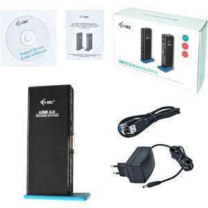 i-tec USB 3.0 Docking Station for Notebook/Tablet PC - 7 x USB Ports - 4 x USB 2.0 - 3 x USB 3.0 - Network (RJ-45) - HDMI 