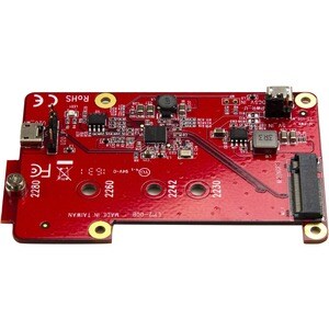StarTech.com USB auf M.2 SATA Konverter für Raspberry Pi und Entwicklungsboards - M.2 NGFF SATA SSD Adapter