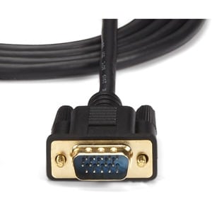 StarTech.com HDMI to VGA Cable - 10 ft / 3m - 1080p - 1920 x 1200 - Active HDMI Cable - Monitor Cable - Computer Cable - 3