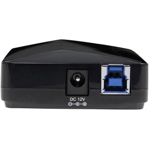 StarTech.com USB-Hub - USB - Extern - Schwarz - 5 Total USB Port(s) - 4 USB 3.0 Port(s) - PC