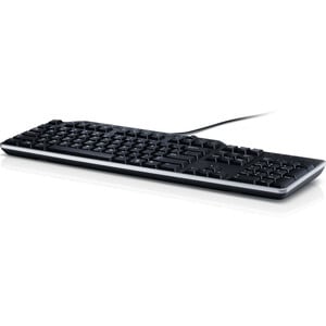Dell Business KB522 Keyboard - Cable Connectivity - USB 2.0 Interface - Irish, English (UK) - QWERTY Layout - Black - 104 