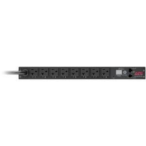 APC by Schneider Electric Rack PDU, Switched, 1U, 20A, 120V, (8)5-20 - Switched - NEMA L5-20P - 8 x NEMA 5-20R - 100 V, 12