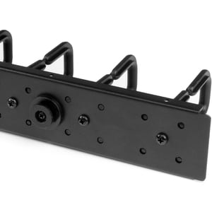 StarTech.com Kabelbündler - Schwarz - 1 Stück Paket - Kabelbündler - 40U Rack Height x 50,8 mm Länge - Stahl