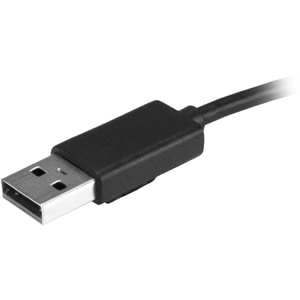 StarTech.com USB-Hub - USB - Extern - Schwarz, Silber - TAA-konform - 4 Total USB Port(s) - 4 USB 2.0 Port(s) - PC, Mac, L