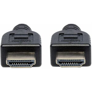 Manhattan Cable HDMI 2.0 intramuro M-M 5.0M - Extremo Secundario: 1 x 19-pin HDMI Digital Audio/Video - Male - 18Gbit/s - 