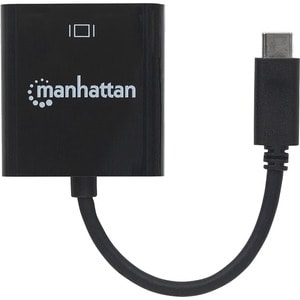 Convertidor USB-C a HDMI H, 4K@30Hz - 1 x 19-pin HDMI Digital Audio/Video Female - 3840 x 2160 Supported - Negro