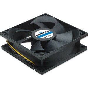 Ventilador 80x80x25 mm, 4 pines - 80mm Maximum Fan Diameter - 1 x Fan(s) - 877.8 Maximum Airflow - 2500rpm - Cojinete liso
