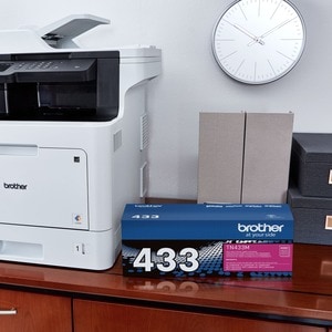 Brother TN433M Original High Yield Laser Toner Cartridge - Magenta - 1 Each - 4000 Pages