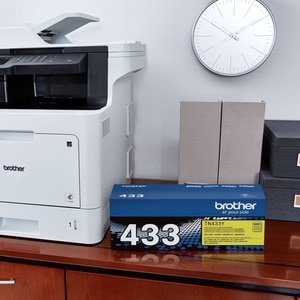 Brother TN433Y Original High Yield Laser Toner Cartridge - Yellow - 1 Each - 4000 Pages