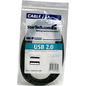 StarTech.com 3,05 m USB Datentransferkabel für Peripheriegerät, Drucker - 1 - Erster Anschluss: 1 x Typ A Stecker USB - Zw