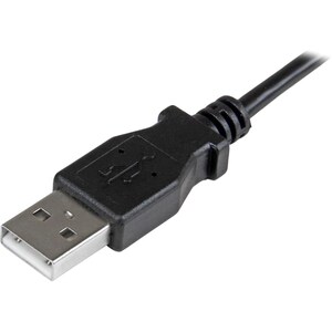StarTech.com 0.5 m Right Angle Micro USB Cable - Charge and Sync Cable - USB to Micro USB - 24 AWG - Cable for Tablet, Not