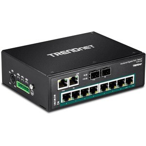 TRENDnet TI-PG102 10 Ports Ethernet Switch - Gigabit Ethernet - 1000Base-T, 1000Base-X - New - TAA Compliant - 2 Layer Sup