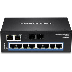 TRENDnet TI-G102 10 Ports Ethernet Switch - Gigabit Ethernet - 1000Base-T, 1000Base-X - New - TAA Compliant - 2 Layer Supp