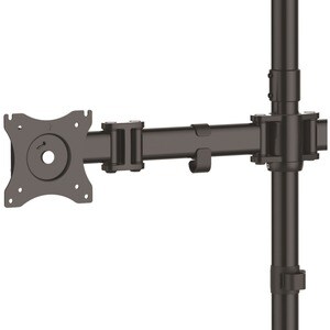 StarTech.com Quad Monitor Stand - Crossbar - Steel - Monitors up to 27â€- Vesa Monitor - Computer Monitor Stand - Monitor