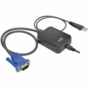Tripp Lite series B032-VU1 KVM Console to USB 2.0 Portable Laptop Crash Cart Adapter - 1 Computer(s) - 1 Local User(s) - 0