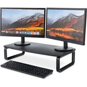 MONITOR STAND PLUS WIDE BLACK