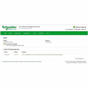 APC by Schneider Electric UPS Management Adapter - SmartSlot - 1 x Network (RJ-45) Port(s) - Serial - USB
