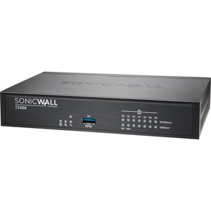 SonicWall TZ400 Network Security/Firewall Appliance - 7 Port - 10/100/1000Base-T - Gigabit Ethernet - AES (128-bit), AES (