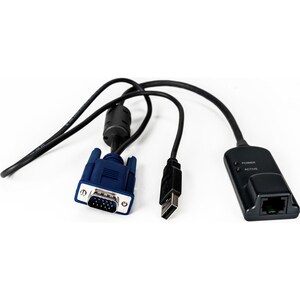 VERTIV 35.56 cm RJ-45/USB/VGA Server Interface Module - TAA Compliant - Cable for Video Device, Switch, Keyboard/Mouse - F