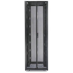 APC by Schneider Electric NetShelter 48U Rack Cabinet for Blade Server - 482.60 mm Rack Width - Black - 1022 kg Dynamic/Ro
