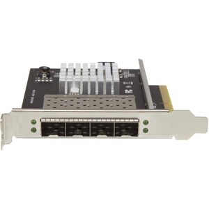 StarTech.com Quad Port 10G SFP+ Network Card - Intel XL710 Open SFP+ Converged Adapter - PCIe 10 Gigabit Fiber Optic Serve