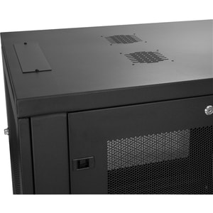 StarTech.com 2-Post 6U Wall Mount Network Cabinet, 19" Wall-Mounted Server Rack for Data / IT Equipment, Small Lockable Ra