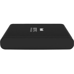 Hamlet Drive Enclosure - USB 3.1 Type C Host Interface External - Black - 1 x Total Bay - 1 x 2.5" Bay - Plastic, Aluminium