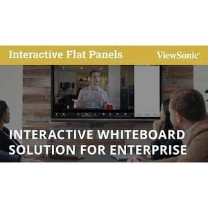 ViewSonic IFP6550 65" 2160p 4K Interactive Display, 20-Point Touch, HDMI - 65" LCD - ARM Cortex A53 1.50 GHz - 4 GB - Infr