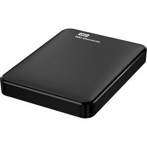 WD Elements SE Tragbar Festplatte - Extern - 4 TB - Schwarz - USB 3.0