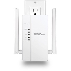 TRENDnet Wi-Fi Everywhere Powerline 1200 AV2 AC1200 Wireless Access Point, Expand Your Wireless Coverage, Built-in Concurr