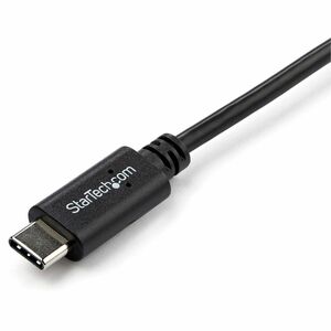 StarTech.com Right-Angle USB-C Cable - M/M - 1 m (3 ft.) - USB 2.0. Cable length: 1 m. Connector 1: USB C, Connector 2: US