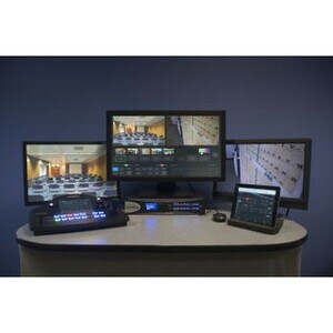 Vaddio AV Bridge MatrixMIX A/V Switcher - 8 x 2 - Display - 3 x HDMI Out