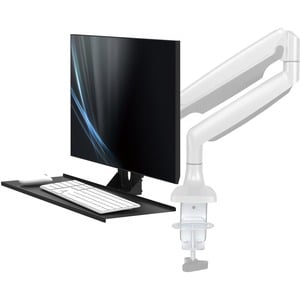 Neomounts KEYB-V200BLACK Keyboard/mouse shelf VESA installation - w 65 cm. Product colour: Black, Material: Steel, Maximum