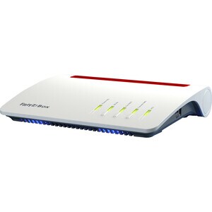 FRITZ!Box 7590. Banda Wi-Fi: Doble banda (2,4 GHz / 5 GHz), Estándar Wi-Fi: Wi-Fi 5 (802.11ac), Tasa de transferencia de d