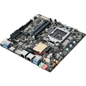 Asus Q170T Desktop Motherboard - Intel Q170 Chipset - Socket H4 LGA-1151 - Mini ITX - 32 GB DDR4 SDRAM Maximum RAM - SoDIM