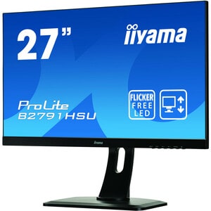 Moniteur de jeu LCD iiyama ProLite B2791HSU-B1 68,6 cm (27") Full HD - 16:9 - Noir - 685,80 mm Class - Résolution 1920 x 1