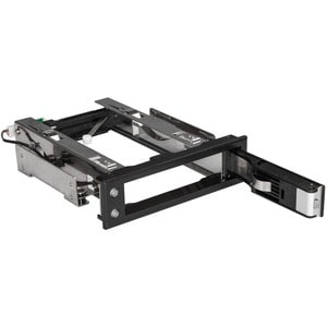 StarTech.com 5.25 to 3.5 Hard Drive Hot Swap Bay - Trayless - For 3.5" SATA/SAS Drives - Front Mount - Hard Drive Bay - SA