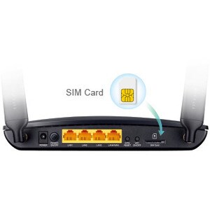 TP-Link Archer MR400 Wi-Fi 5 IEEE 802.11ac 1 SIM Mobilfunk, Ethernet Drahtlos Router - 4G - LTE 800, LTE 900, LTE 1800, LT