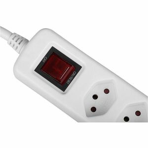 LINDY Steckdosenleiste - 7 x Wechselstrom - 1,40 m Kabel - 250 V AC Voltage - 2,30 kW - Weiß