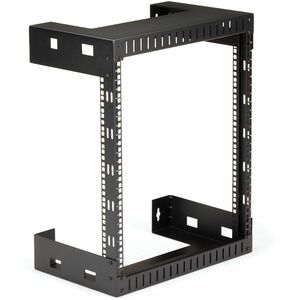 StarTech.com 12U 19" Wall Mount Network Rack, 12" Deep 2 Post Open Frame Server Room Rack for Data/AV/IT/Computer Equipmen