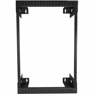 StarTech.com 15U 19" Wall Mount Network Rack, 12" Deep 2 Post Open Frame Server Room Rack for Data/AV/IT/Computer Equipmen