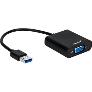 Rocstor Premium USB to VGA Adapter - USB 3.0 to VGA External USB Video Graphics Adapter for PC - Resolutions up to 1920x12