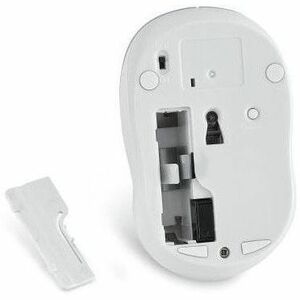Verbatim Silent Wireless Blue LED Mouse - Silver - Blue LED/Optical - Wireless - Radio Frequency - Silver - USB Type A - S