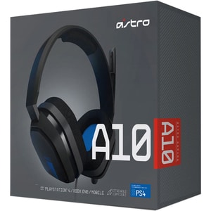 Astro A10 Kabel Über das Ohr, Kopfbügel Stereo Headset - Blau, Grau - Binaural - Ohrumschließend - 20 Hz bis 20 kHz Freque