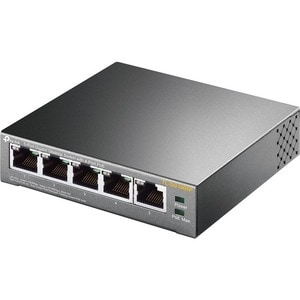 TP-Link TL-SG1005P - 5-Port Gigabit PoE Switch - Limited Lifetime Protection - 4 PoE+ Ports @65W - Desktop - Plug & Play -