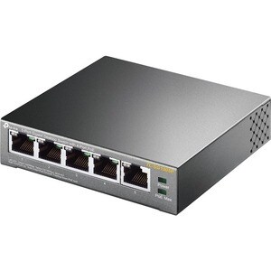 TP-Link JetStream TL-SG1005P 5 Anschlüsse Ethernet-Switch - Gigabit-Ethernet - 10/100/1000Base-T - 2 Unterstützte Netzwerk