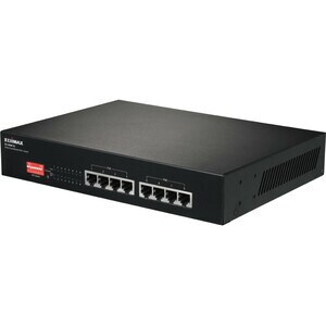 Switch Ethernet Edimax GS-1008P V2 8 Porte - 2 Layer supportato - Coppia incrociata - Standalone, Desktop