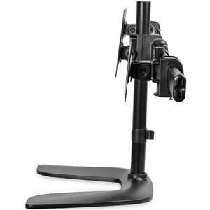 StarTech.com Triple Monitor Stand, Crossbar, Steel & Aluminum, For VESA Mount Monitors up to 27"(17.6lb/8kg), Monitor Stan